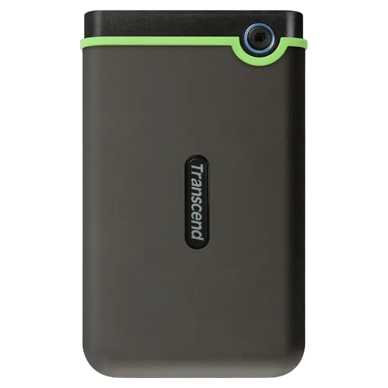 Внешний портативный жесткий диск Transcend StoreJet 25M3S, 1 TБ, Iron Gray