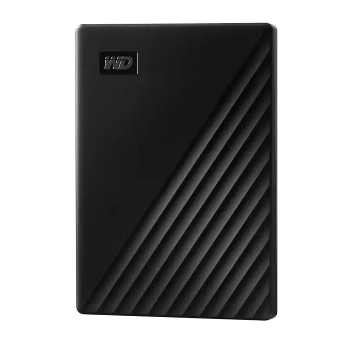 Внешний портативный жесткий диск Western Digital WD My Passport, 2ТБ, Чёрный 2