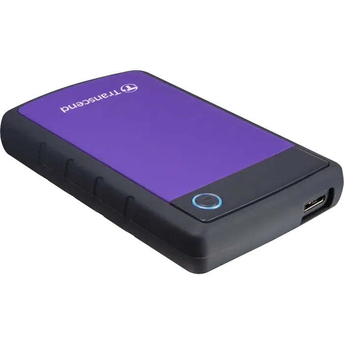 Внешний портативный жесткий диск Transcend StoreJet 25H3P, 2 ТБ, Purple 3