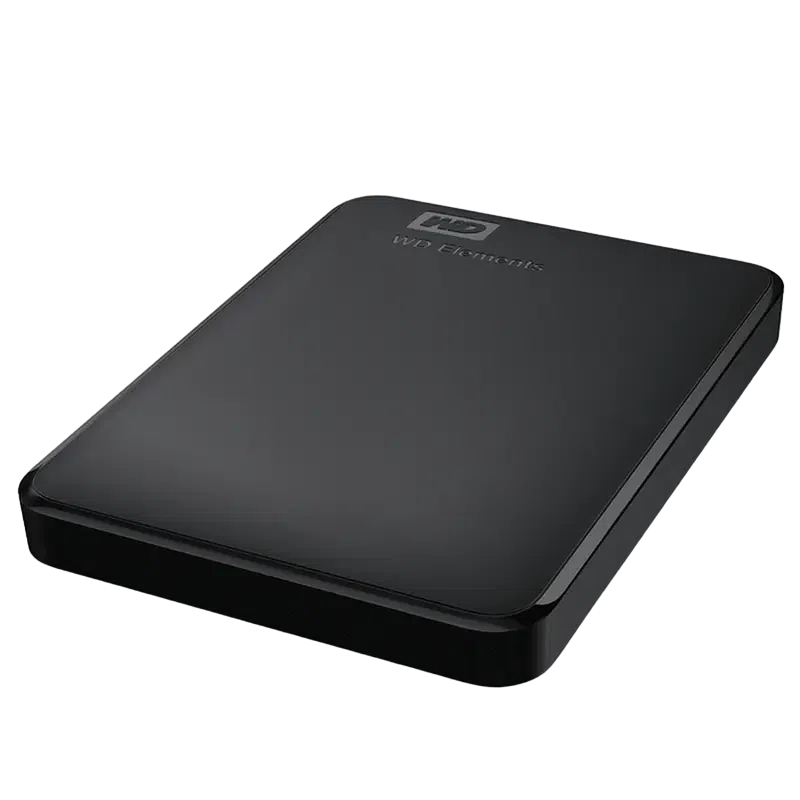 Внешний портативный жесткий диск Western Digital WD Elements, 4 TБ, Black 4