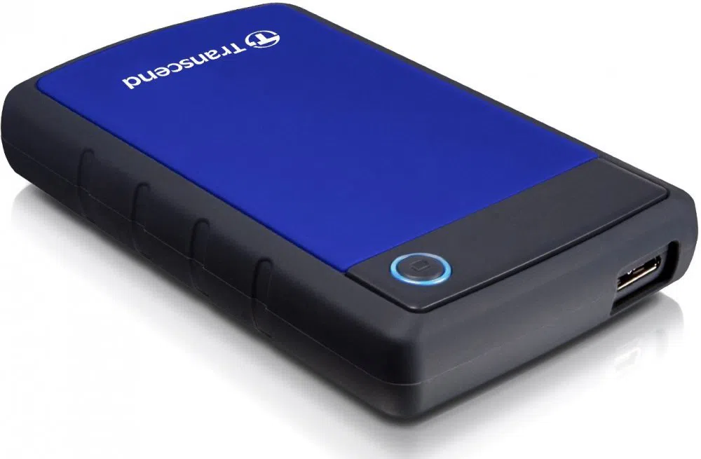 Внешний жесткий диск Transcend StoreJet 25H3B, 4 TB, Морской Синий 2