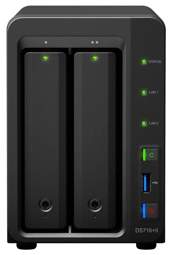 Server de stocare Synology DS716+II