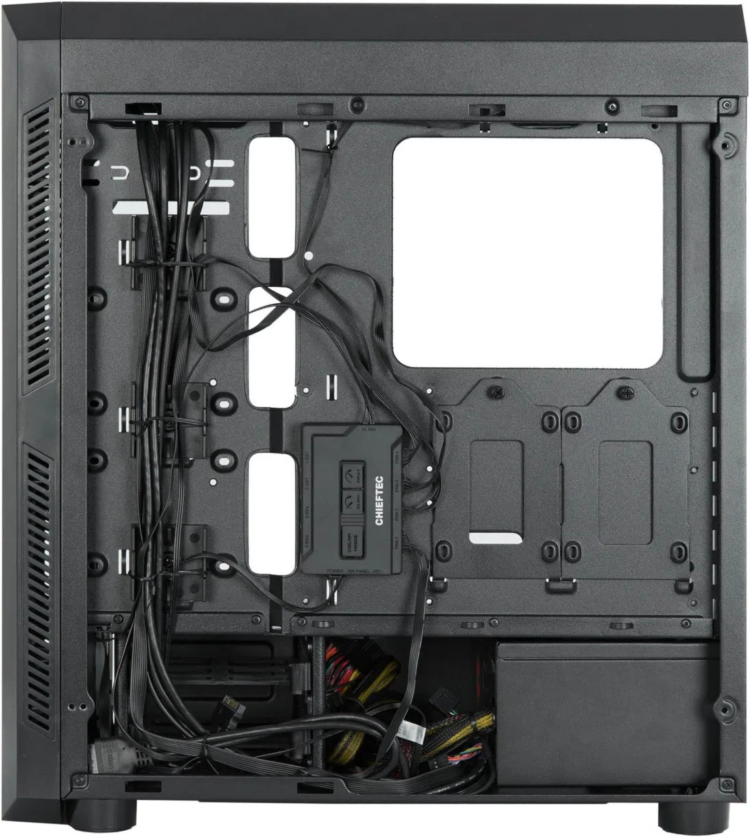 Корпус Chieftec Scorpion III Black (GL-03B-OP) 5