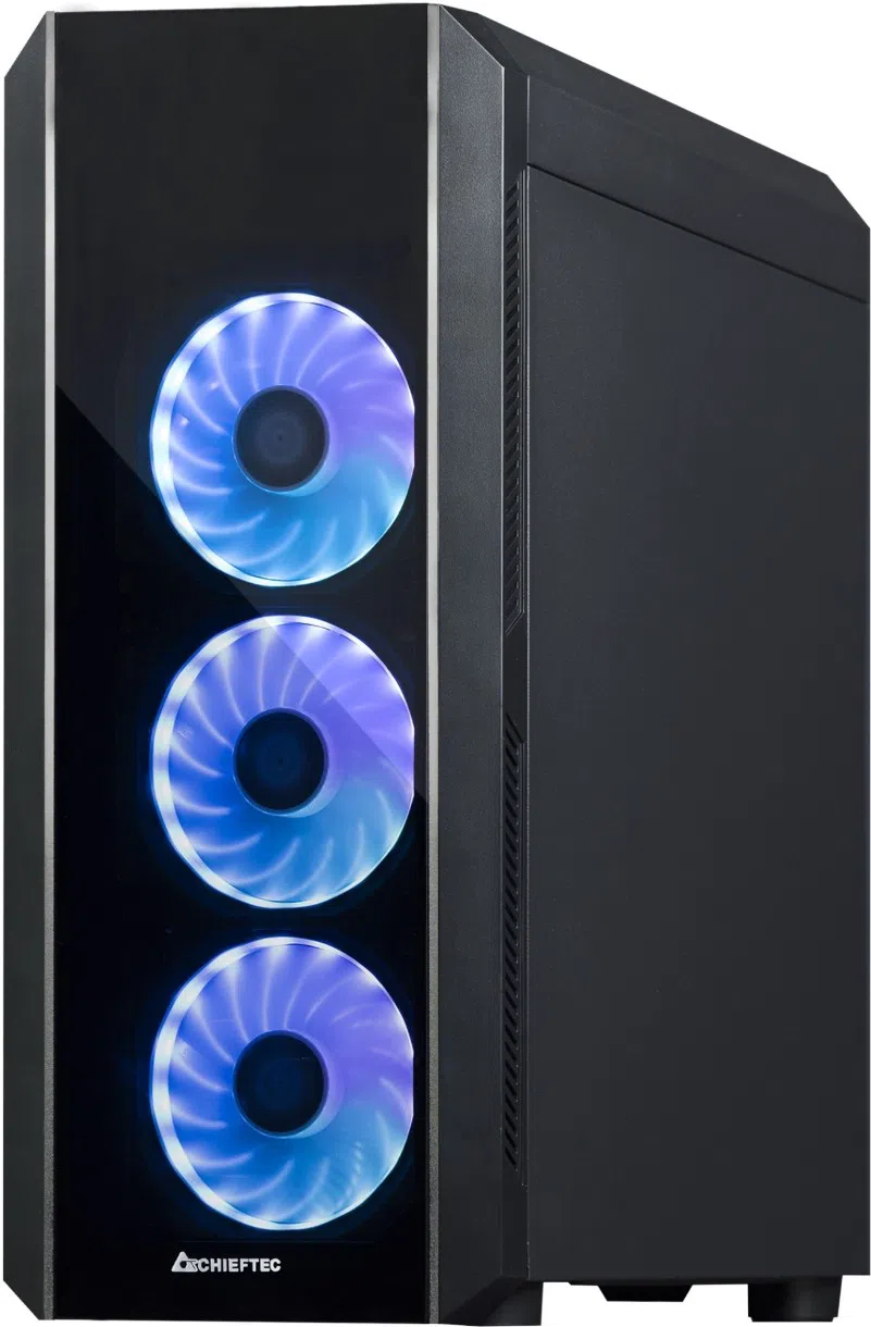 Корпус Chieftec Scorpion III Black (GL-03B-OP) 2