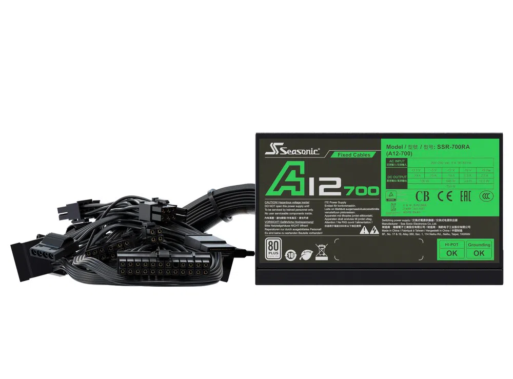 Sursă Alimentare PC Seasonic A12, 700W, ATX, -- 3