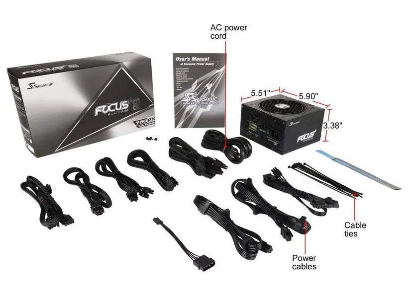 Sursă Alimentare PC Seasonic Focus PX, 750W, ATX, Complet modular 2