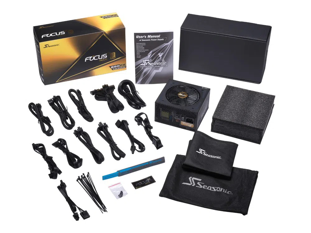 Блок питания для компьютеров Seasonic Focus GX, 850Вт, ATX, Полумодульный 2