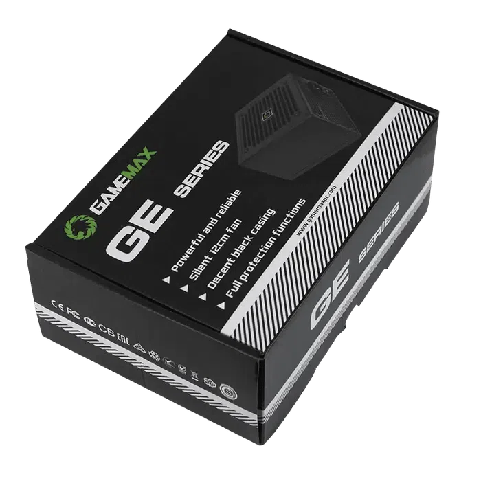 Блок питания для компьютеров Gamemax GE-700, 700 Вт, Черный 2