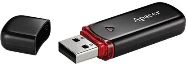 Флеш-накопитель Apacer AH333, 32ГБ, Black 2