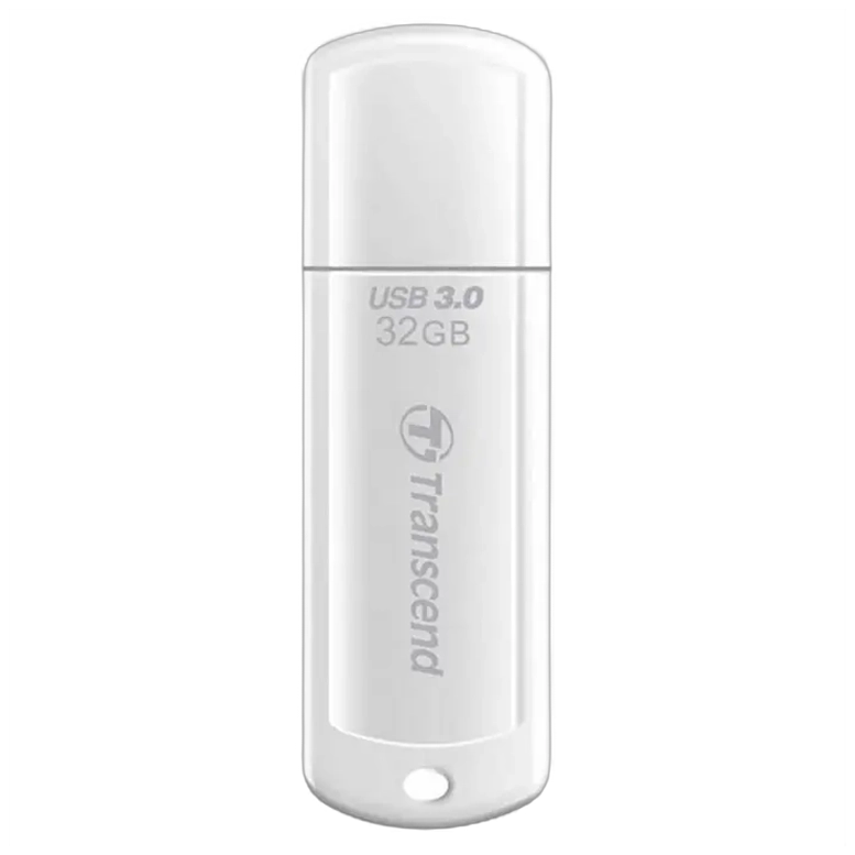 USB Flash Drive Transcend JetFlash 730, 32Gb, White