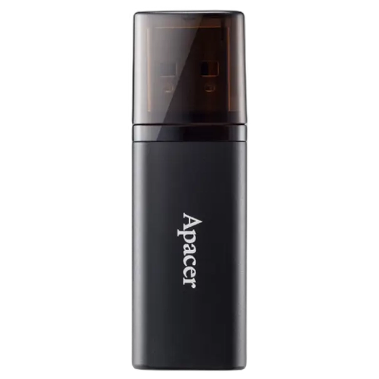 Флеш-накопитель Apacer AH25B, 64 ГБ, Black