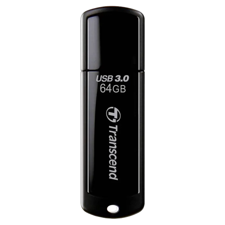 Флеш-накопитель Transcend JetFlash 700, 64Гб, Black