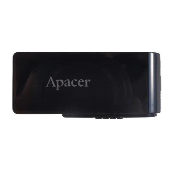 128GB  USB3.1 Flash Drive  Apacer "AH350", Black/White, Slider (AP128GAH350B-1)