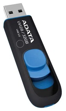 Флеш-накопитель Adata UV128 128Gb Black-Blue 2