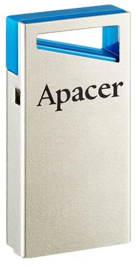 USB Flash Drive Apacer AH155, 128Gb, Silver/Blue 2