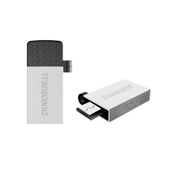 Флеш-накопитель Transcend JetFlash 380 8Gb Silver OTG 2