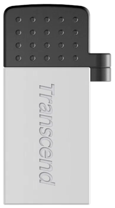 Флеш-накопитель Transcend JetFlash 380 8Gb Silver OTG