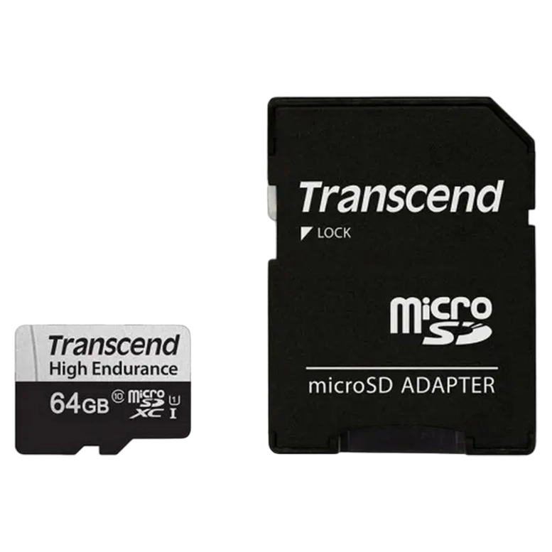 Карта памяти Transcend MicroSDXC Class 10, 64Гб