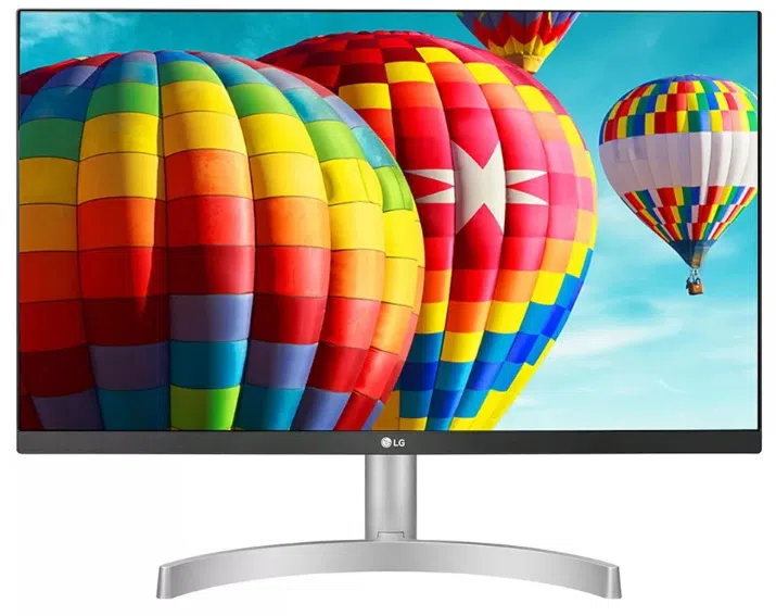 23.8" LG 24MK600M-W, White, IPS, 1920x1080, 75Hz, FreeSync, 5ms, 250cd, MegaDCR, D-Sub+HDMI+AudioOut