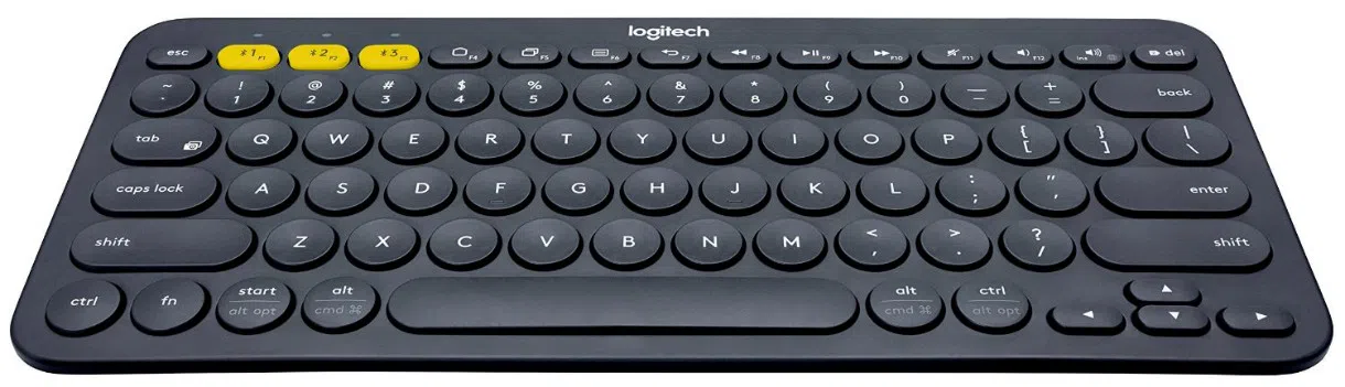 Wireless Keyboard Logitech K380 Multi-Device, Compact, FN key, Bluetooth, 2xAAA, Dark Grey 5