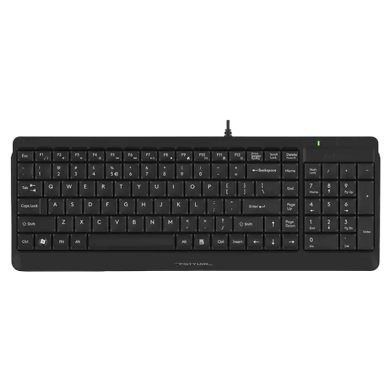 Клавиатура A4Tech FK15, Проводное, Чёрный