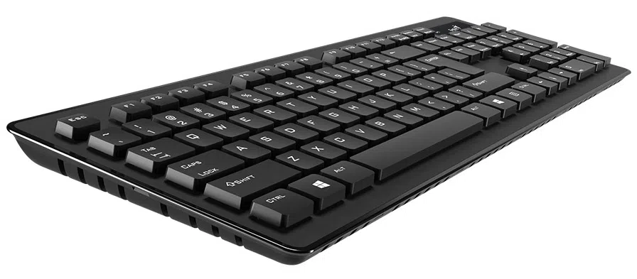Wireless Keyboard & Mouse Genius SlimStar 8005, Ultra thin and light, Quiet typin, Dustproof, Black 5