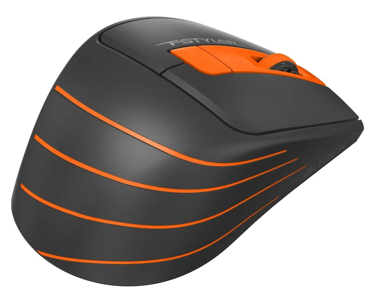Mouse A4Tech FG30 Black/Orange 2