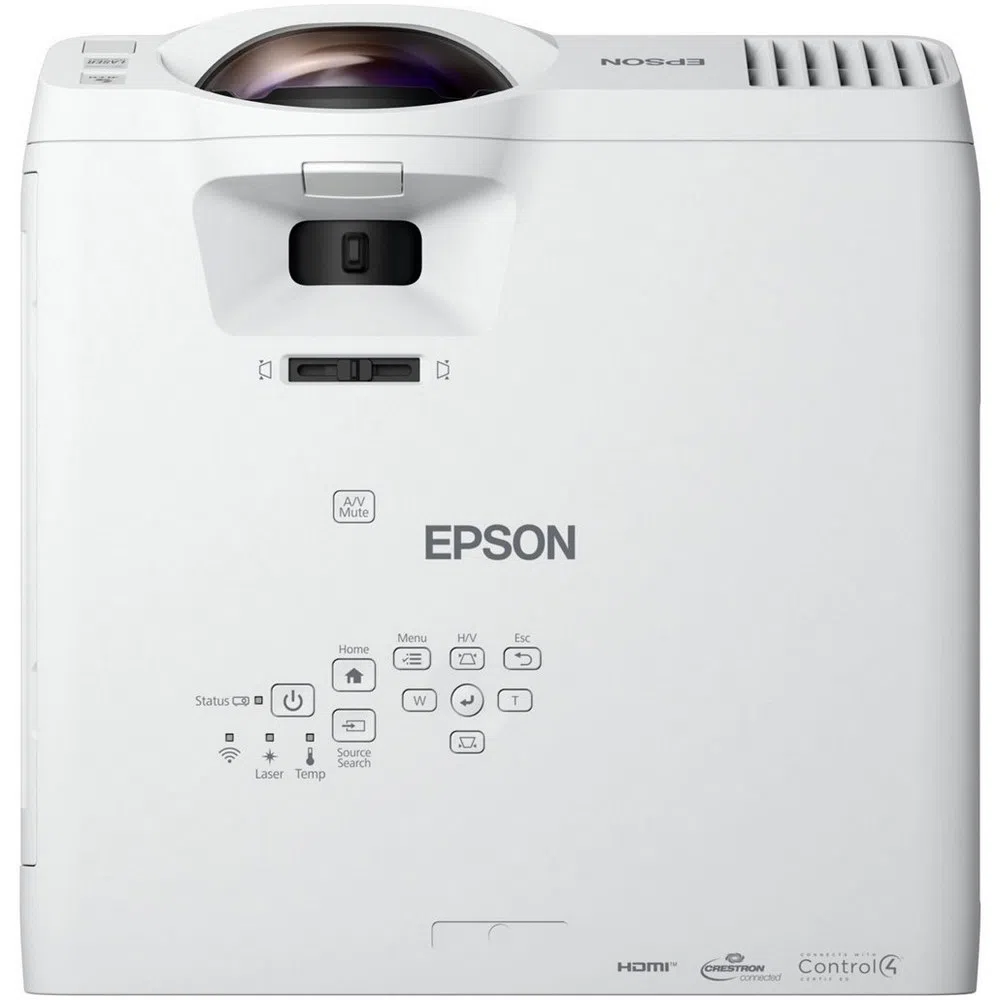 Projector Epson EB-L200SW; Short-Throw, LCD, WXGA, Laser 3800Lum, 2500000:1, Wi-Fi, LAN, White 4
