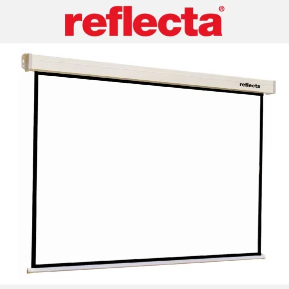 Manual Screen 4:3 Reflecta CrystalLine Rollo, 220x174cm/216x162cm view area, BB, 1.0 gain 2
