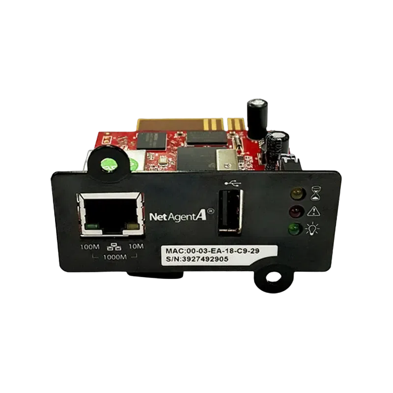 Сетевая карта удаленного управления PCM SNMP-DA807, Red 3