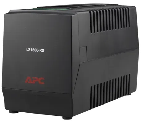 Stabilizer APC Line-R LS1500-RS 1500VA/750W Automatic Voltage Regulator, 3 Schuko Outlets, 230V 3