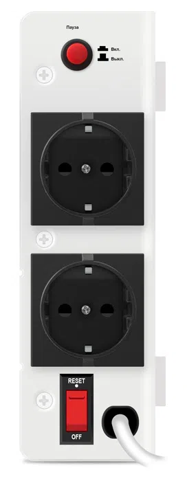 Stabilizer Voltage SVEN  SLIM AVR -2000 LCD, 1200W, Output sockets: 2 × CEE 7/4
