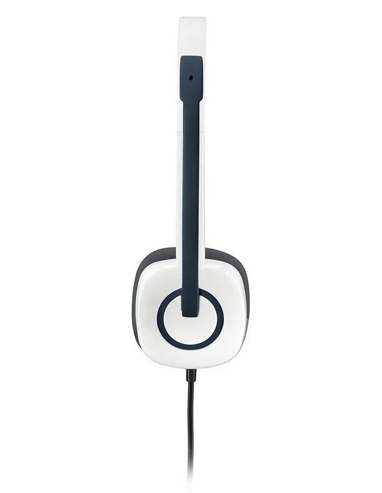 Гарнитуры для Колл-центров Logitech H150, Проводной аналоговый, Белый 3