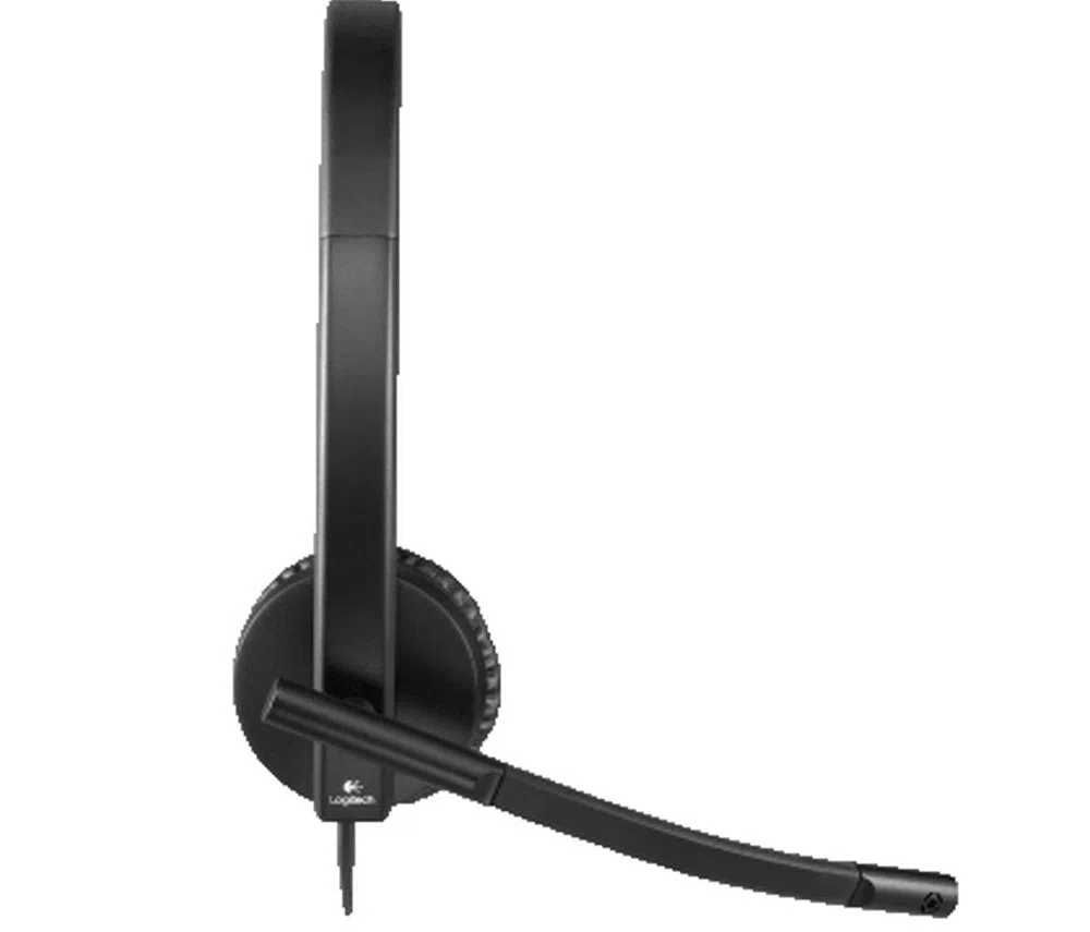 Гарнитуры для Колл-центров Logitech H570E, Проводной аналоговый, Чёрный 2