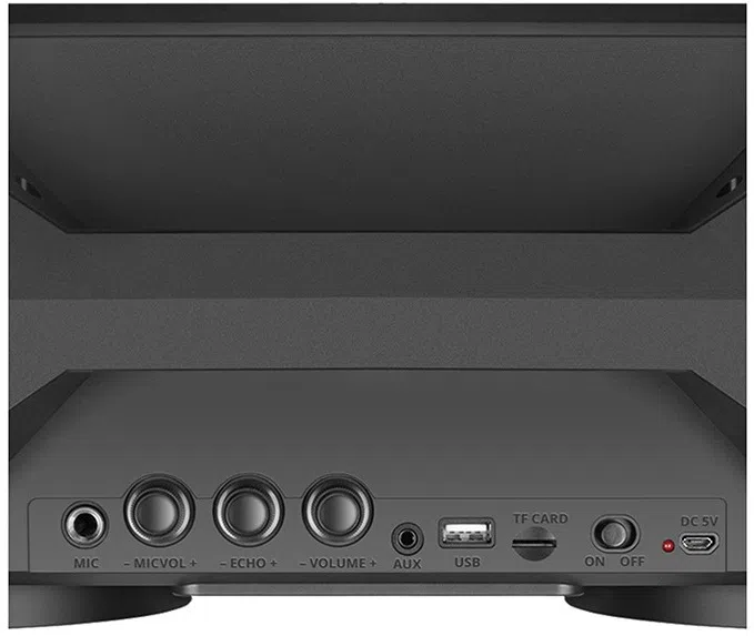 Speakers SVEN "PS-580" 36w, Black, Bluetooth, FM, USB, microSD, LED-display, RC, 2x2000mA*h 2