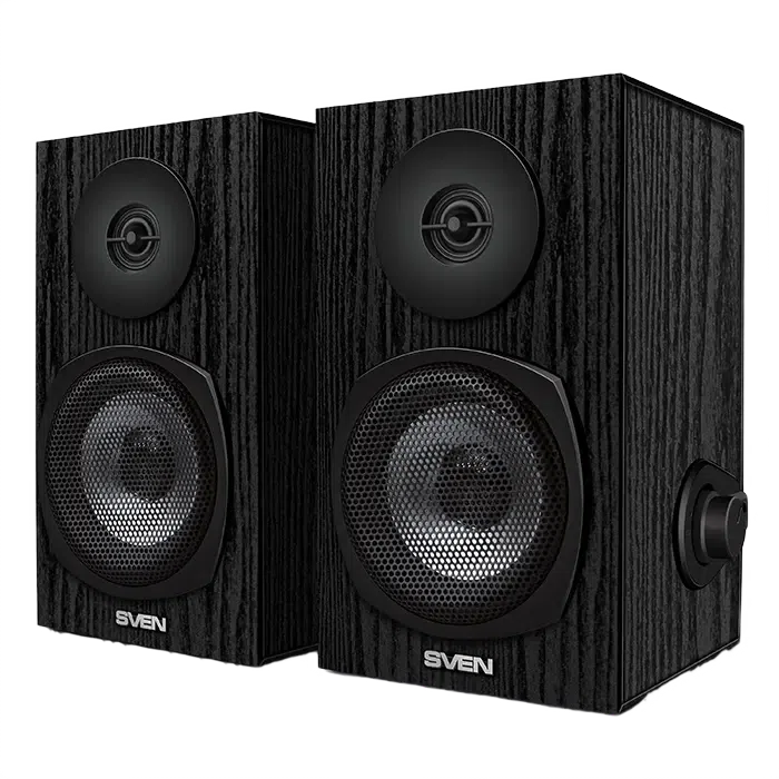 Компьютерные колонки 2.0 SVEN SPS-575, Чёрный 2