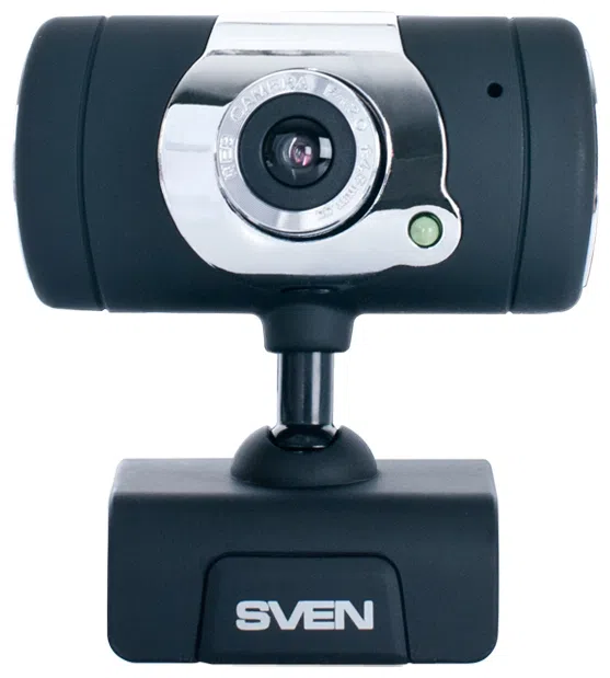 Camera SVEN IC-525, 1024p, 5-lens system, Manual focus, Built-in microphone, Mounting clip