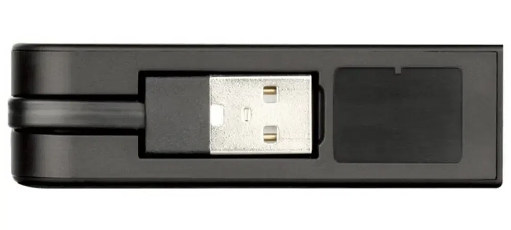 D-Link USB 2.0 Fast Ethernet Adapter 10/100Mb, DUB-E100/E1A 2