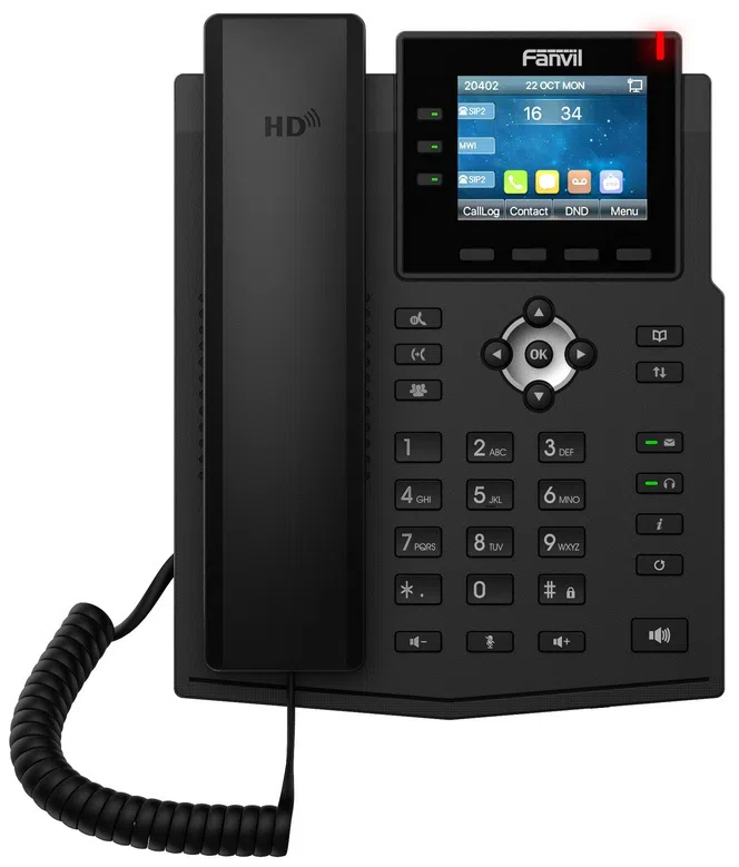 IP телефон Fanvil X3U Black 2