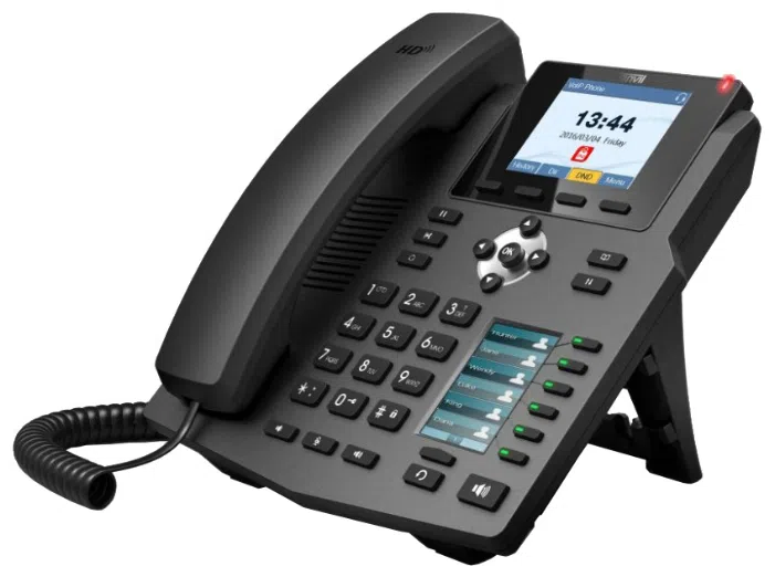 Fanvil X4G Black, VoIP phone, Colour Display, SIP support 3