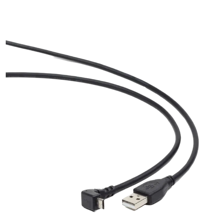 Кабель Cablexpert CCP-mUSB2-AMBM90-6, USB-A to Micro-USB, 1.8 м, Черный 2