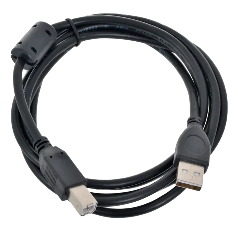 Кабель Gembird CCF-USB2-AMBM-6, USB 2.0, 1.8 м, Черный