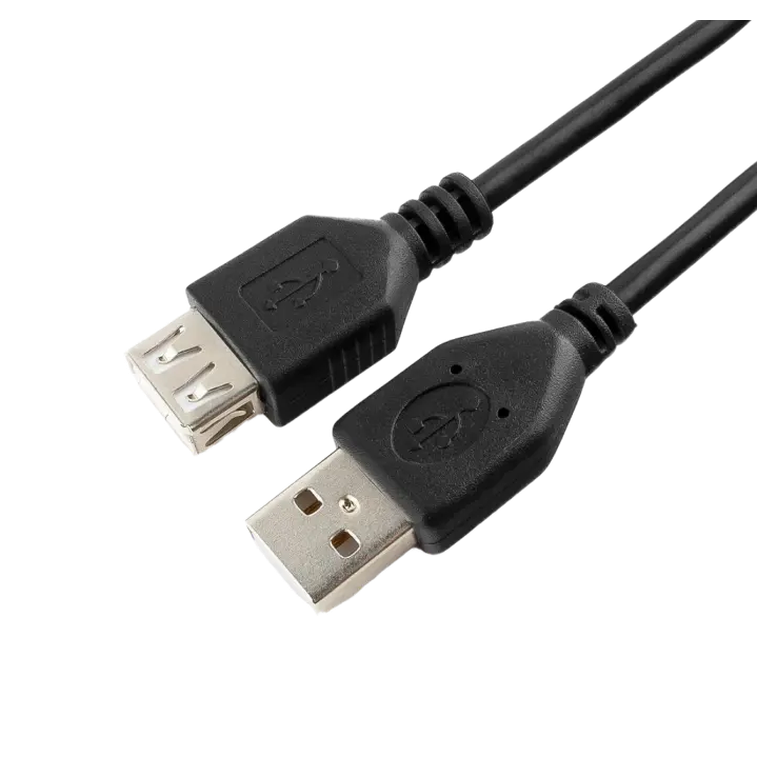Кабель Cablexpert CCP-USB2-AMAF-10, USB-A to USB-A, 3 м, Черный
