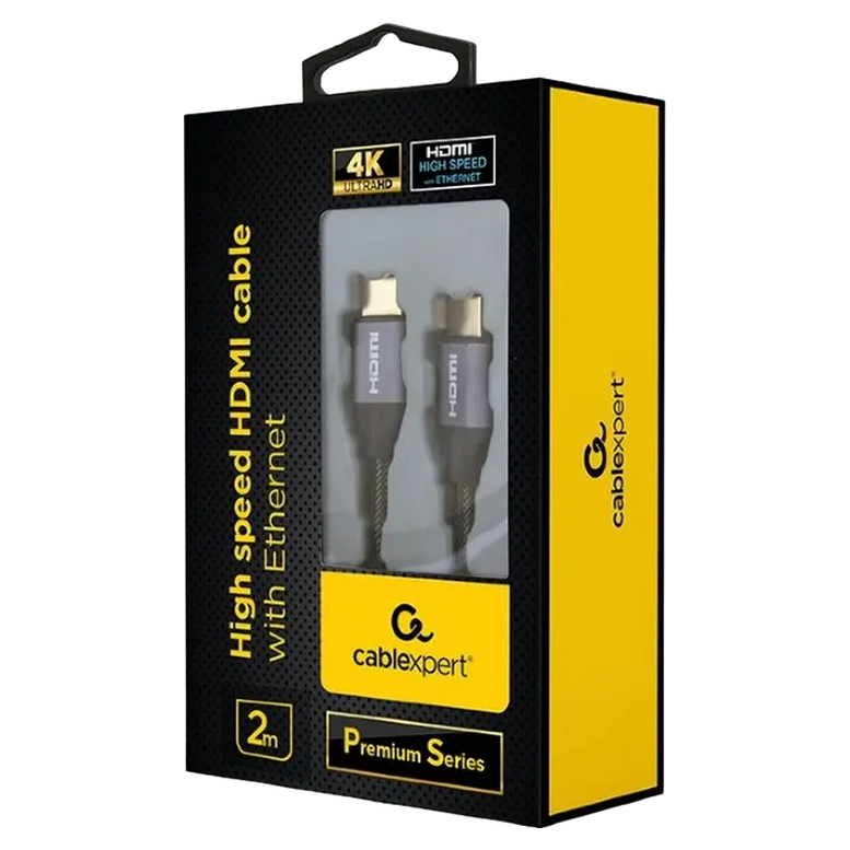 Cablu Cablexpert CCBP-HDMI-2M, HDMI to HDMI, 2 m, Negru 3