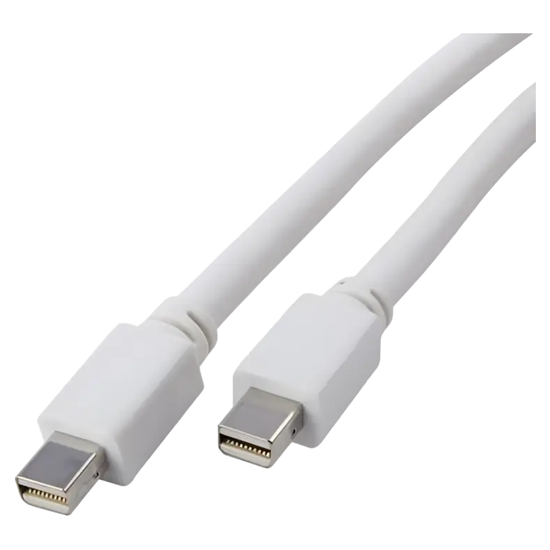 Видеокабель APC Electronic AP531037, Mini DisplayPort to Mini DisplayPort, 0.45 м, Белый