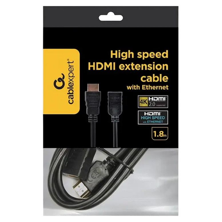 Cablu Video Cablexpert CC-HDMI4X-6, HDMI to HDMI, 1.8 m, Negru 3