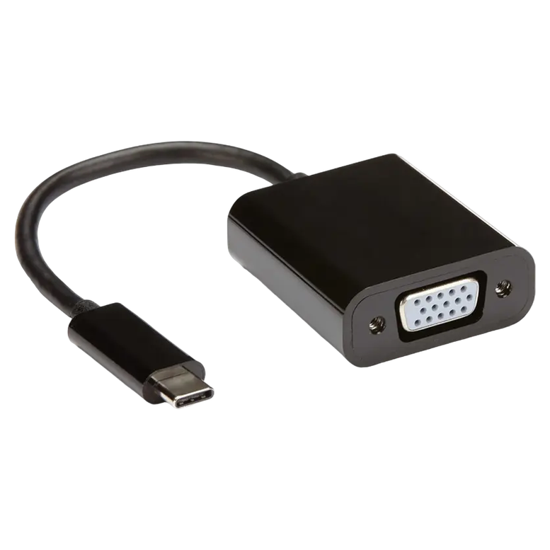 Adaptor APC Electronic APC-631008, USB-C to VGA, 0.15 m, Negru 2