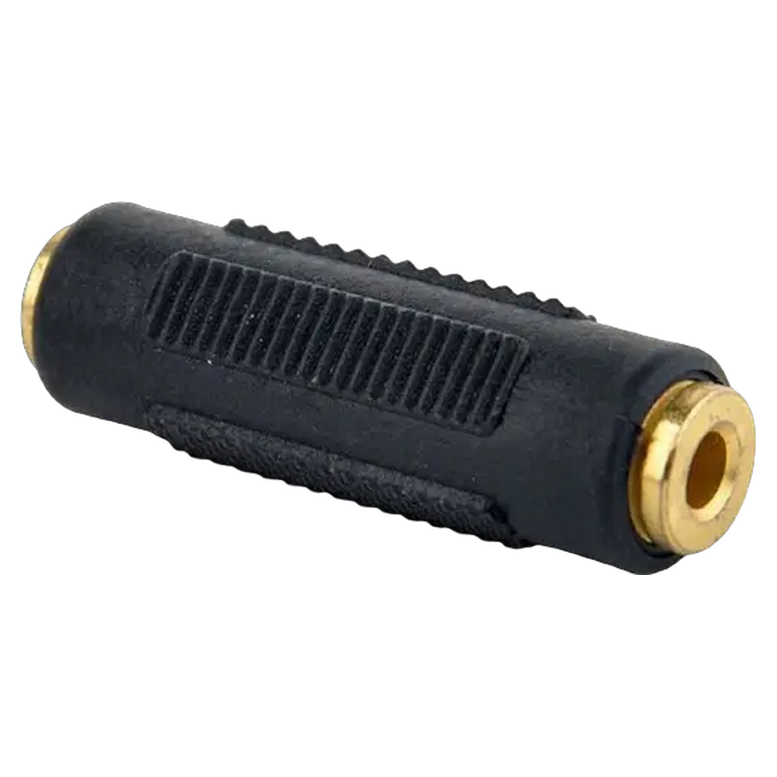 Аудио адаптер Cablexpert A-3.5FF-01, 3.5 мм, Черный