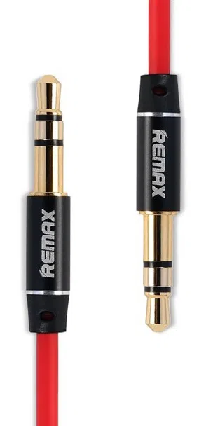 Аудио кабель Remax AUX Cable 1M Red