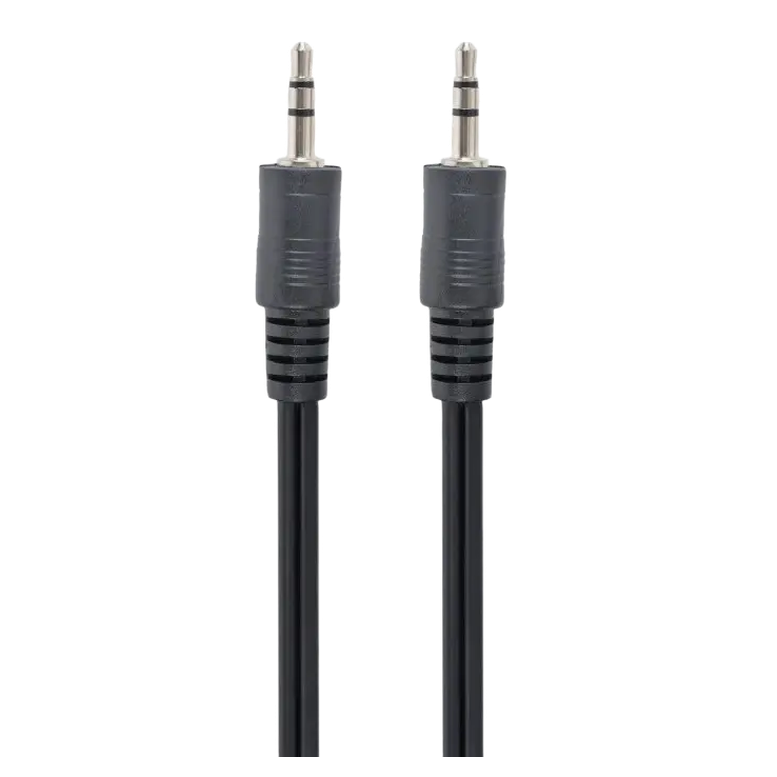 Аудио кабель Cablexpert CCA-404-5M, 3.5 мм, 5 м, Черный